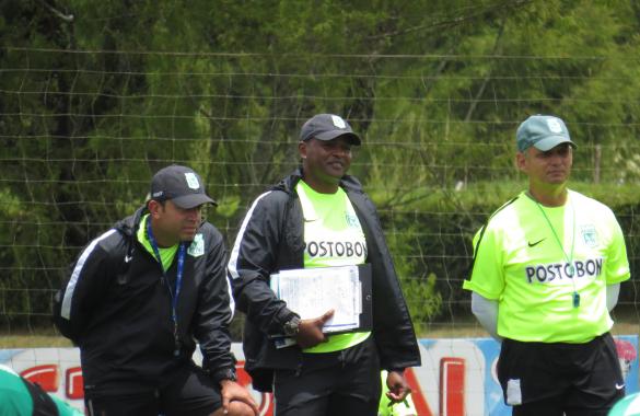 Preparador físico, asistente y técnico de Atlético nacional que espera este sábado (29) a Equidad Seguros en la novena fecha de la Liga. Foto página web Nacional