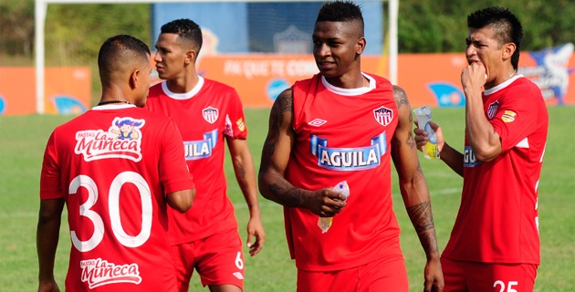 Yony González se toma confianza en el Junior. Foto Giovanny Escudero / El Heraldo