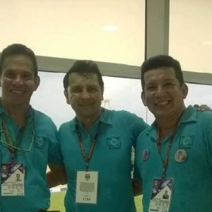 En Barrancabermeja con Álvaro Gómez y Edinson Mora.