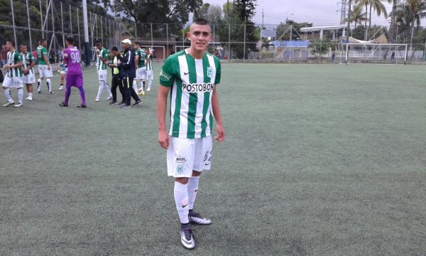 Sneider Yepes nació el 25 de junio de 1999 en Itagüí, autor del gol del empate de Nacional. Foto Carlos Julio Serna / Cápsulas.