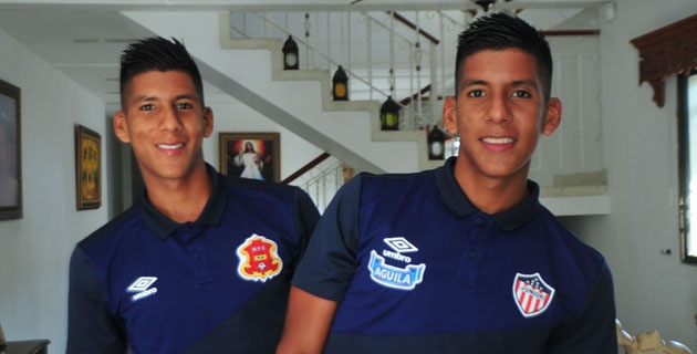 Jesús Steven es el lateral izquierdo del Barranquilla FC y Jesús David es uno de los laterales derechos de Junior. Foto El Heraldo 
