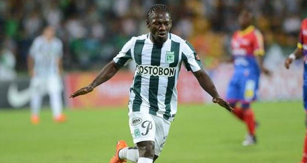 Yimmi Chará, a pesar de la insistencia verde, debe presentarse en el equipo Dorados de Sinaloa. Foto www.ligapostobon.com.co