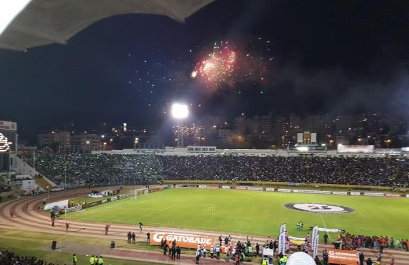 QUITO. No le ha faltado acompañamiento a Nacional en ninguna de las plazas. Foto Conmebol, tomada de la página web de Atlético Nacional.