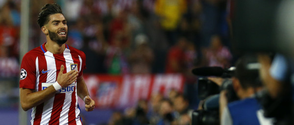 Yannick Ferreira Carrasco, 23 años, de nacionalidad belga, marcó el gol de triunfo del Atlético de Madrid frente al Bayern. Foto tomada de la página web del Atlético Madrid.