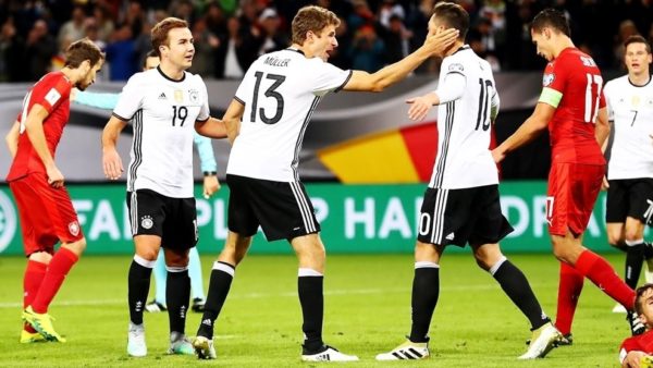 Excelente triunfo de los germanos por 3-0 ante la República Checa. Foto UEFA.