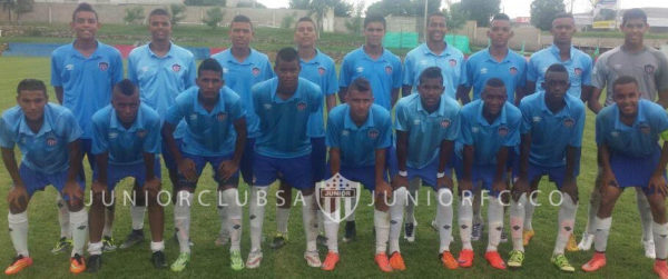 Junior Sub-17 elimino al Once Caldas. En la quinta fase se medirá con Comfenalco Santander. Foto Atlético Junior.