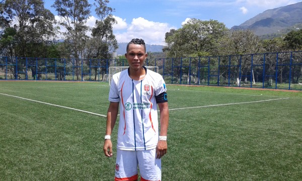 Rivaldo Correa mantiene en alto su cuota goleadora, dos más en su cuenta del Nacional Sub-17. Foto archivo Carlos Julio Serna / Cápsulas.
