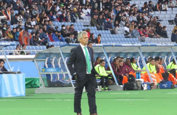 Reinaldo Rueda, arquitecto de triunfos resonantes con Nacional como la Copa Libertadores. Foto tomada de la página web del Atlético Nacional.