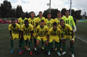 BOGOTÀ. Selecciòn Caldas empatò este lunes (02) con Valle en el primer encuentro del grupo 1, fase semifinal del Nacional Juvenil. Foto JotaVe Futbolero.